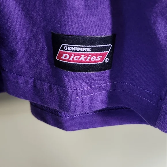 Dickies Graphic Logo Mens Purlple T Shirt. 2XL - Picture 4 of 5